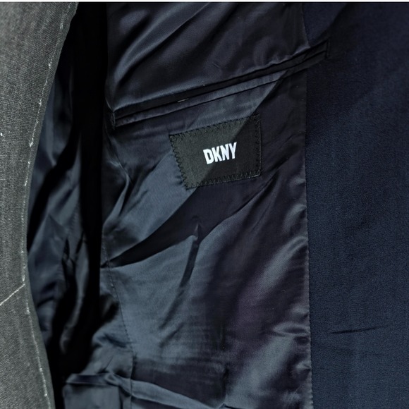 DKNY Sport Coat Mens 42R Navy Duran Quiet Luxury Business Casual Polished NWT - Picture 7 of 10